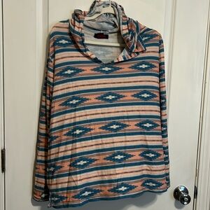 Long sleeve lounge hoodie. Very flowy